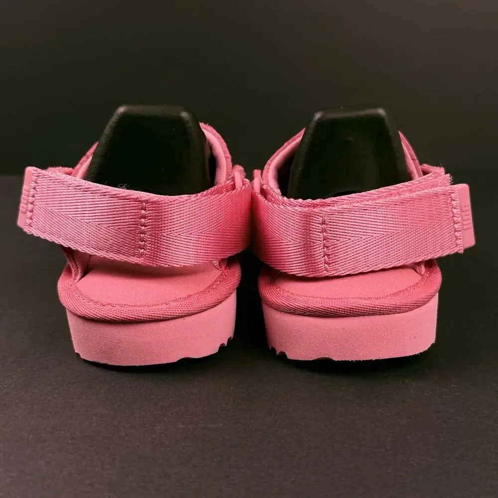 UGG Goldenstar Clog SAMPLE Kids K13 Pink Suede Shoes NEW Rare Comfort Clogs